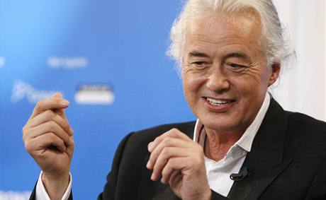 Kytarista Jimmy Page pedstavil dokument Davise Guggenheima It Might Get Loud