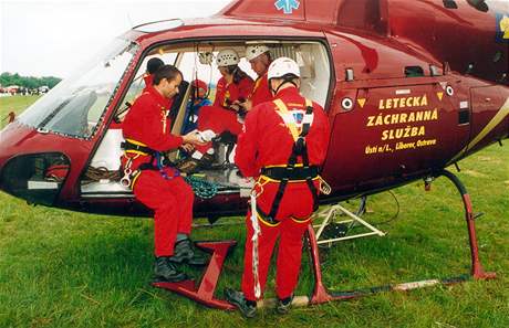 Vrtulník záchranné sluby