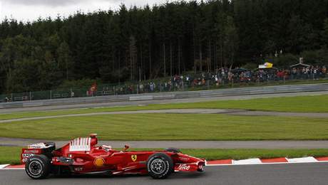 Kimi Räikkönen ve Spa-Francorchamps 