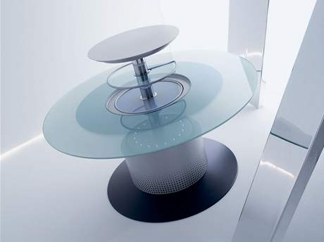 Smart Table je chytrý stl, který v sob ukrývá chladniku.
