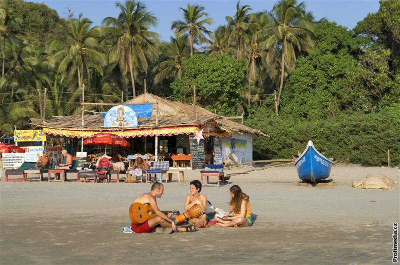 Provincie Goa v Indii láká hodn cestovatel. Jezdí sem hlavn na proslulé rave parties.