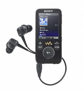 IFA 2008 - MP3 přehrávač Sony řada S