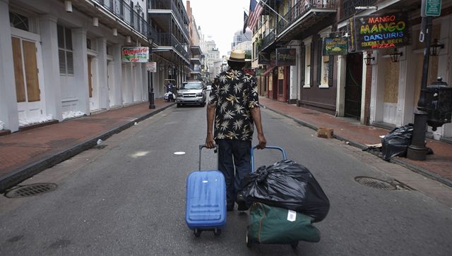 Mu opoutí známou Francouzskou tvr v New Orleans