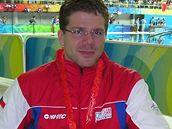 Plavec Jan Povýil s bronzovou medailí