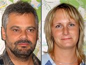 Policejní vyjednavai z Vysoiny Petr Gruber a Blanka Farková