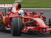Felipe Massa s vozem Ferrari