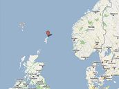 Ostrov Unst, souostroví Shetlandy, severní Skotsko, Velká Británie
