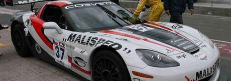 Vz Corvette Z06R GT3 eského týmu MM-Racing