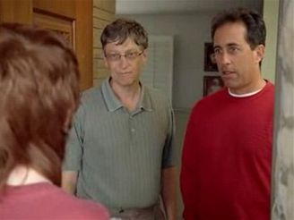 Bill Gates a Jerry Seinfeld v reklamě na Microsoft