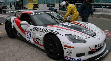 Vz Corvette Z06R GT3 eského týmu MM-Racing