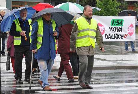 Blokáda v Bzenci