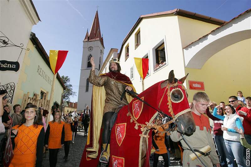 Historický prvod na znojemském vinobraní