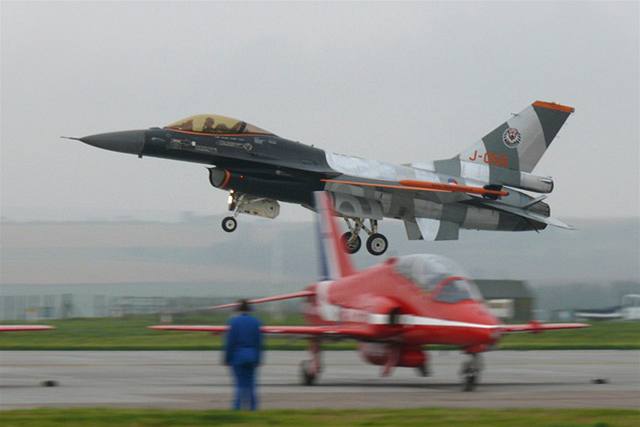 Vítzka unikátní soute vidla prestiní airshow ve Skotsku