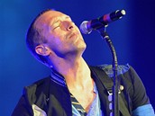 Frontman britské skupiny Coldplay Chris Martin