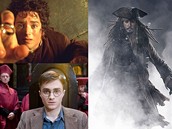 Nejúspnjí hrdinové filmových sérií: Frodo Pytlík, Harry Potter a Jack Sparrow
