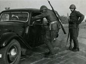 Mobilizace 1938: Vojenská silni�ní kontrola