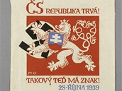 Vojt�ch Preissig - �S republika trvá! Takový te� má znak (1939)