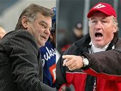 Vladimír Vjtek (vlevo) a Milo íha