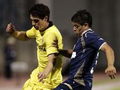 Dinamo Záheb - Sparta: Luis Ibanez (vpravo) a Kamil Vacek