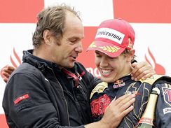 Sebastian Vettel, Gerhard Berger 