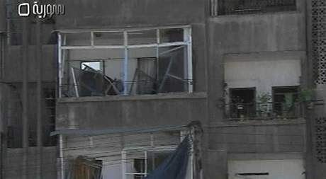 Videozábr výbuchu v Damaku;