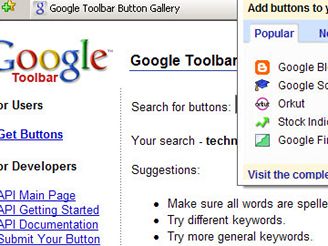 Google Toolbar 5 beta 