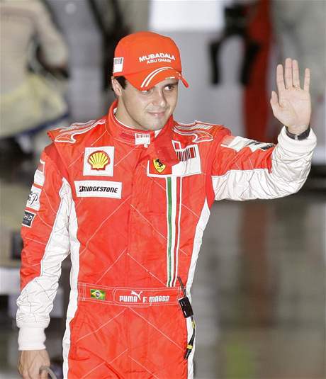 Felipe Massa z Ferrari