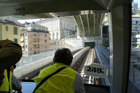 Nové metro v Lausanne