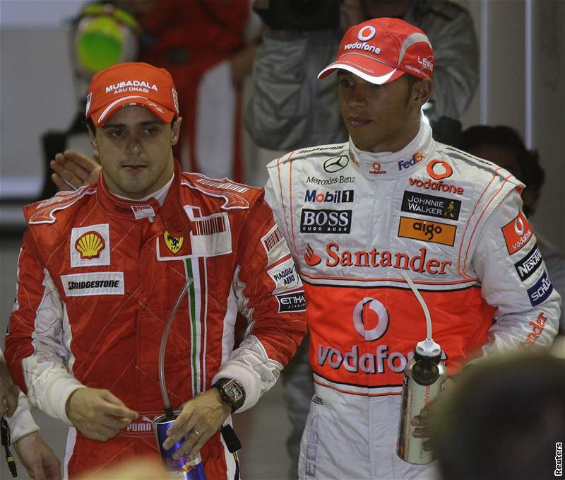 Felipe Massa, Lewis Hamilton