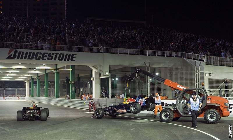 Webber, Red Bull, Singapur