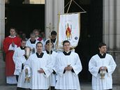 Slavnost svatého Václava spojená s ehnáním dvou nových zvon v Olomouci