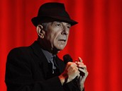 Leonard Cohen pi praském koncertu 