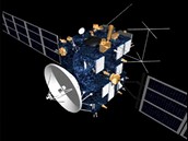 Sonda Rosetta za letu v pedstavách ilustrátora.