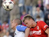 Plze� - Baník Ostrava: Trapp (vpravo) - Sv�rko�
