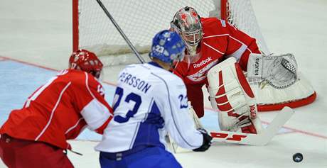 Hokejisté Slavie si v úvodním duelu Ligy mistr poradili se védským Linköpingem.