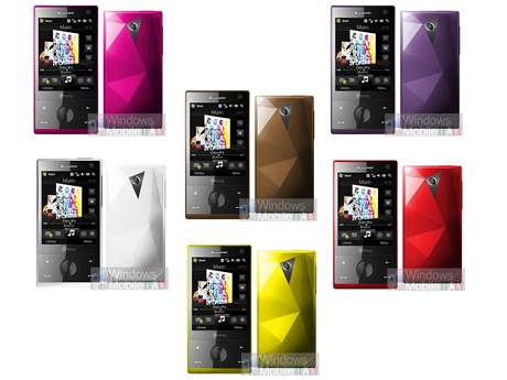 HTC Touch Diamond s novými barevnými kryty