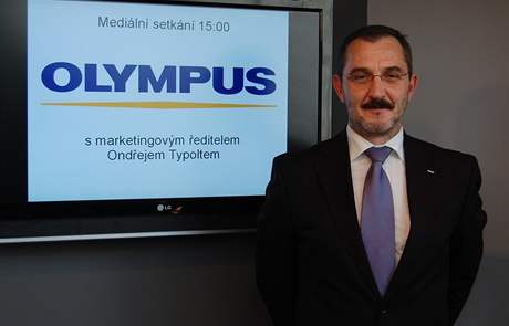 Marketingový editel spolenosti Olympus Ondej Typolt.