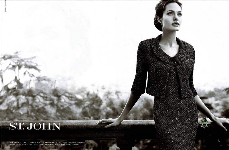 Angelina Jolie je na ernobílých fotografiích opravdu sexy