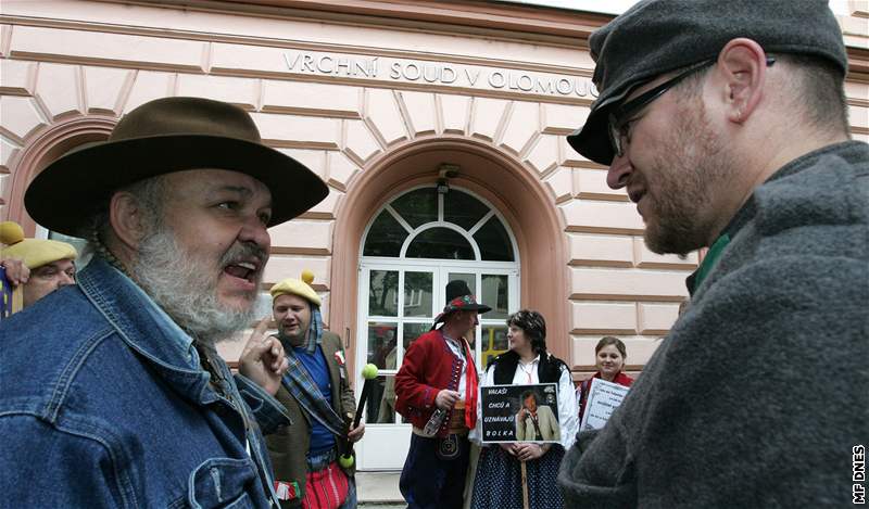 Herec Bolek Polívka se neúspn soudil o autorská práva k Valaskému království.