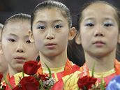 Mladičké čínské gymnastky na OH