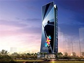 Stometrový LCD zakryje budovu v Dubaji