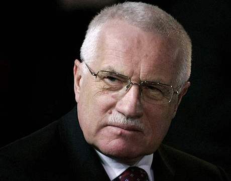 eský prezident Václav Klaus.