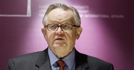 Bývalý finský prezident Martti Ahtisaari získal letoní Nobelovu cenu za mír.