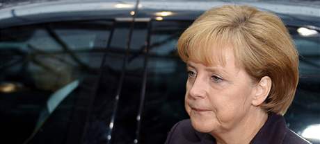 Nmecká kancléka Angela Merkelová ohlauje dohodu o klimatickém balíku.