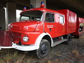 Cvičení Ropa 2008 - německá hasičská "Avie"