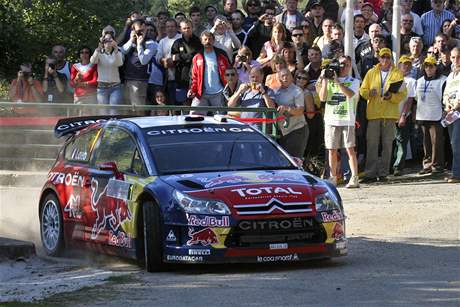 Sébastien Loeb na Korsické rallye