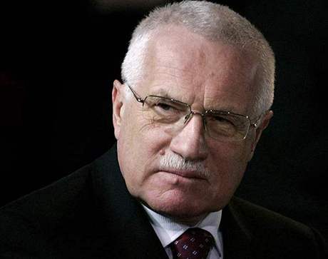 Český prezident Václav Klaus.