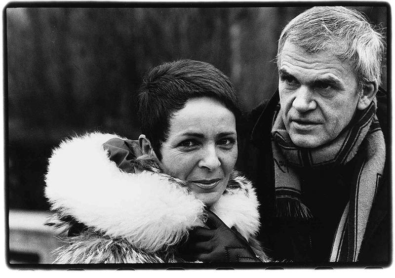 Z výstavy Pelom 68 - Ti, kteí zvolili svobodu (Milan Kundera)