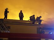 Po��r na pra�sk�m V�stavi�ti