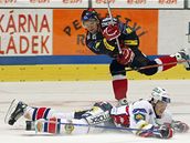 Znojmo - Pardubice: do tvrdé st�ely domácího R��i�ky zalehl �áslava